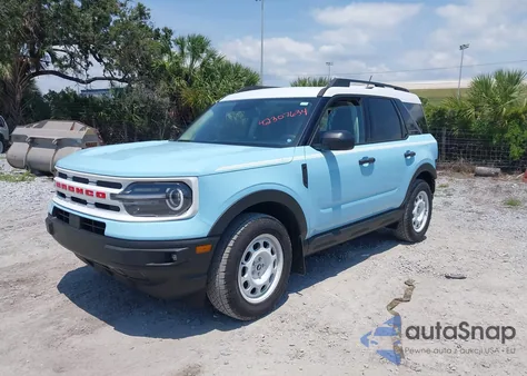 2024 Ford Bronco Sport Heritage from USA, damaged, VIN 3FMCR9G65RRF35612